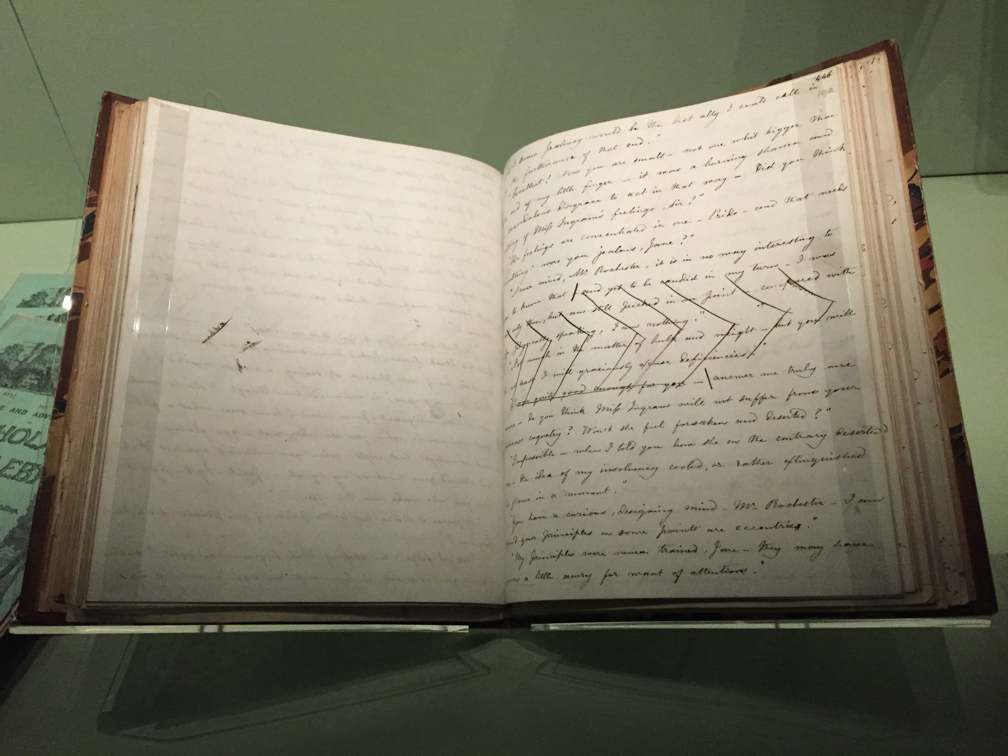 Manuscript - Jane Eyre (1847) by Charlotte Bronte