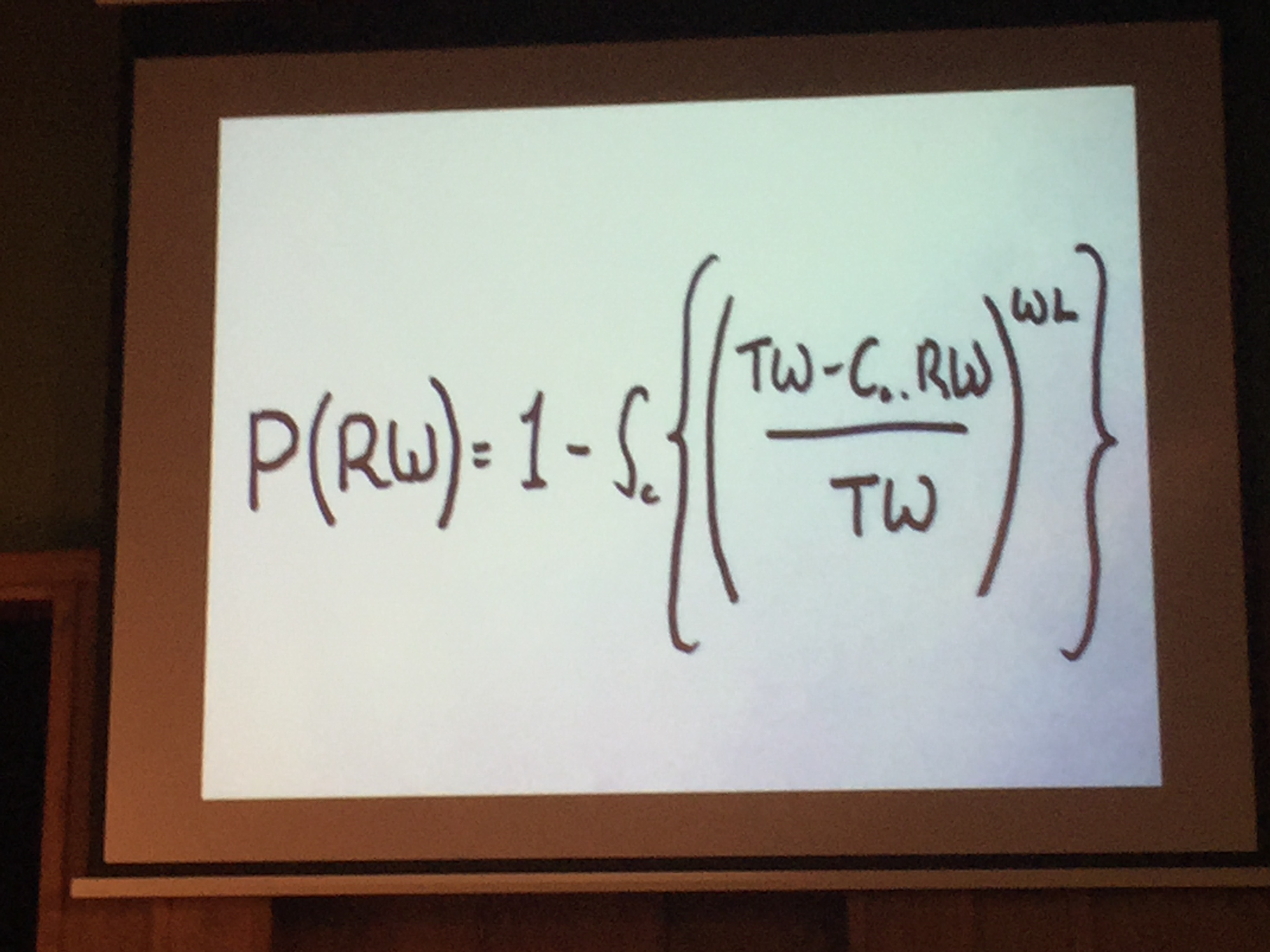 Formula for discovering rude words in a dictionary